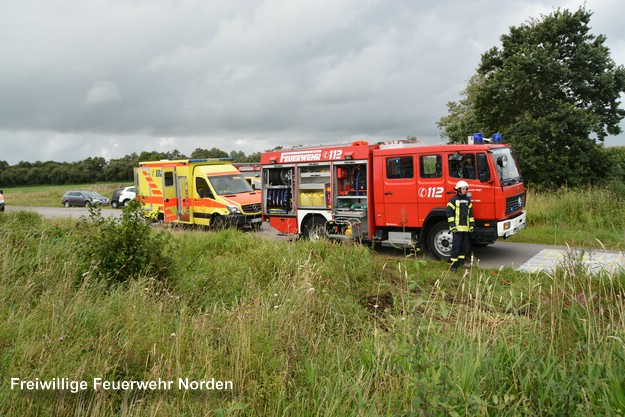 Schwerer Verkehrsunfall, 13.08.2016