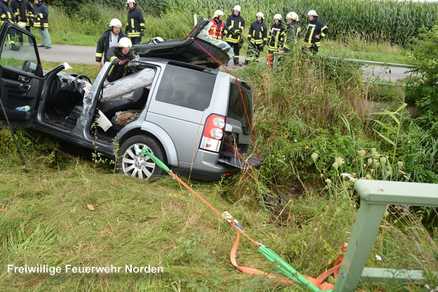 Schwerer Verkehrsunfall, 13.08.2016