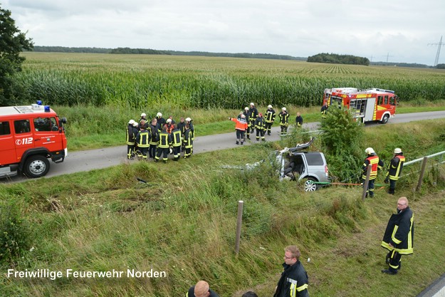 Schwerer Verkehrsunfall, 13.08.2016