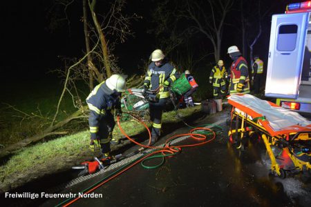 Schwerer Verkehrsunfall, 20.02.2016