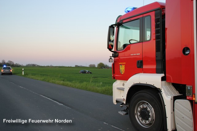 Schwerer Verkehrsunfall, 08.05.2016