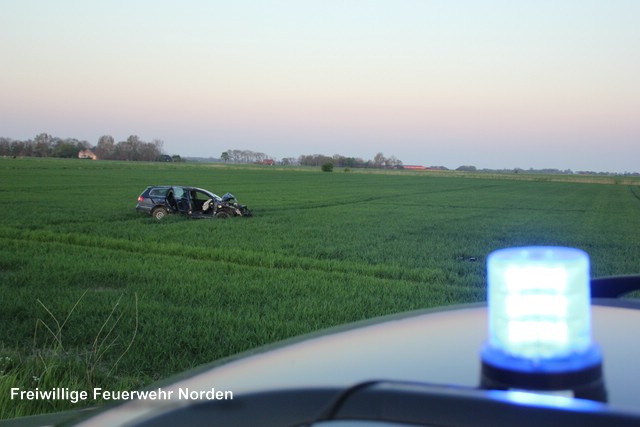 Schwerer Verkehrsunfall, 08.05.2016