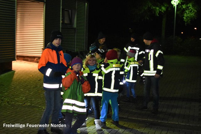 Übernachtung bei der Feuerwehr, 19.11.2016