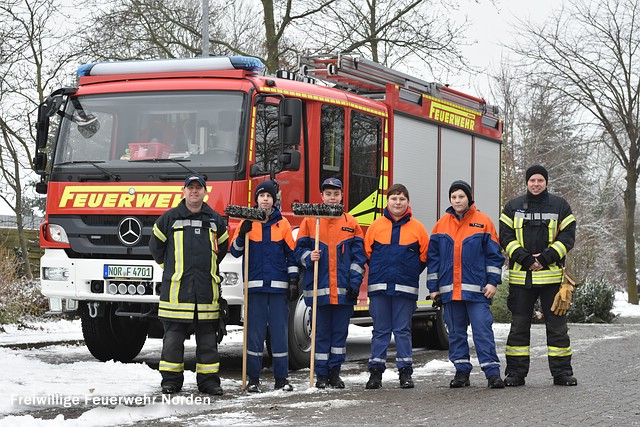 Weihnachtsbaumsammelaktion, 07.01.2017