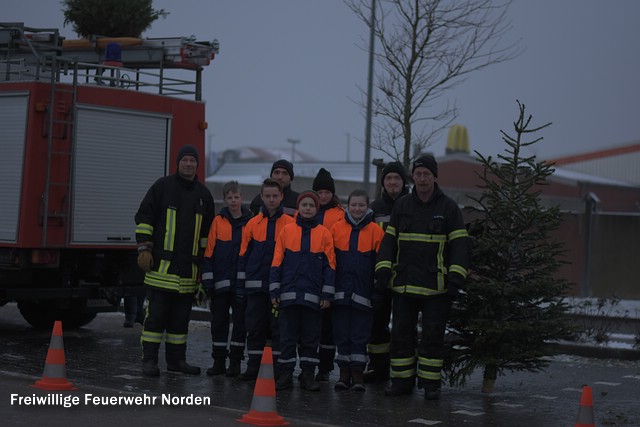 Weihnachtsbaumsammelaktion, 07.01.2017