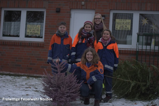 Weihnachtsbaumsammelaktion, 07.01.2017