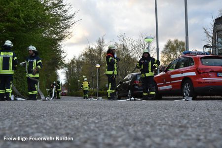 Übungsszenario - Brennt Kegelbahn, 18.04.2017