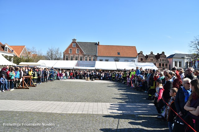 Gemeinschaftliches Maibaumaufstellen, 30.04.2017