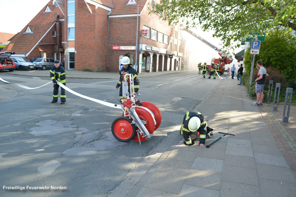 Dachstuhlbrand, 27.05.2017