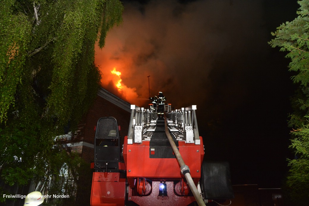 Gebäudebrand, 25.06.2017