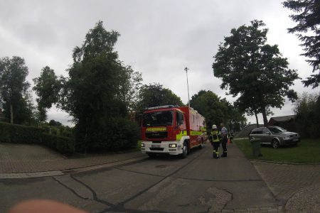 Küchenbrand in Hage, 05.07.2017