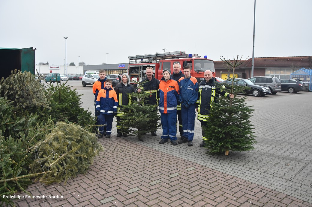 Weihnachtsbaumsammelaktion, 13.01.2018