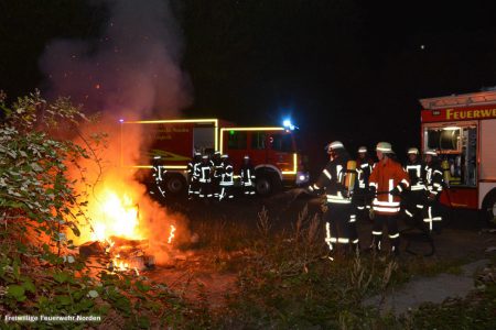 Sperrmüllbrand, 23.08.2018