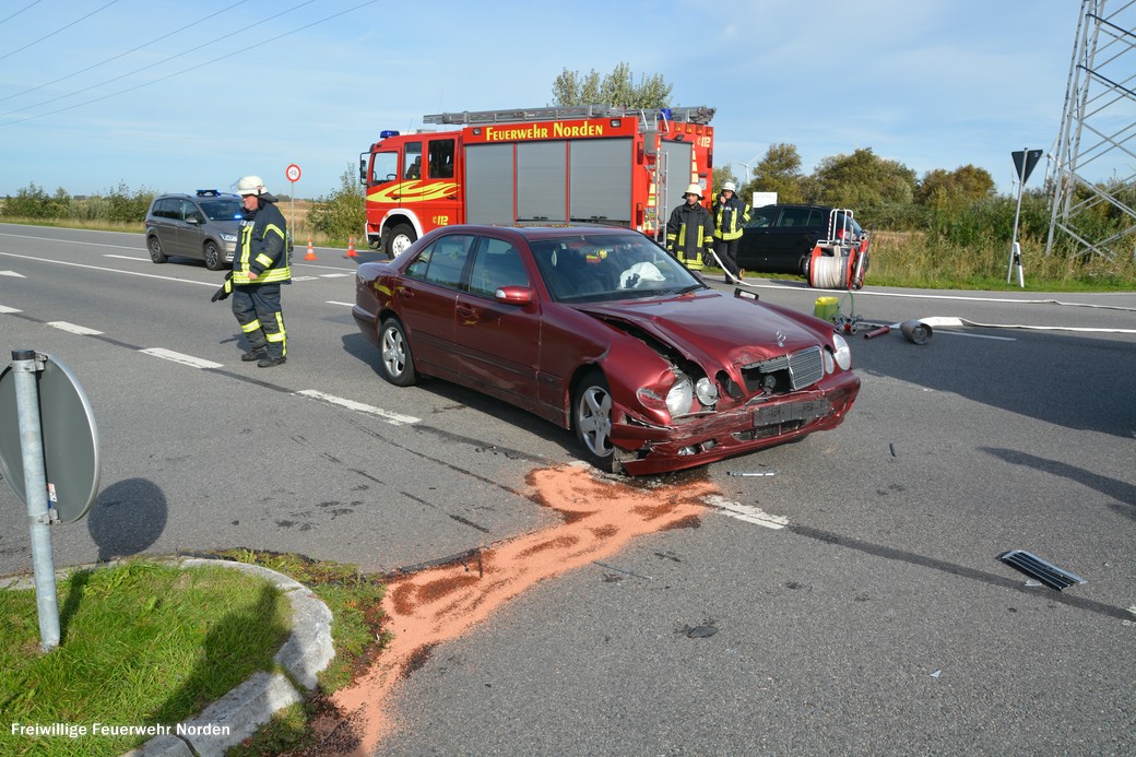 Schwerer Verkehrsunfall, 08.10.2018