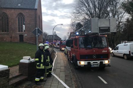 Gebäudebrand in Hage, 30.11.2018