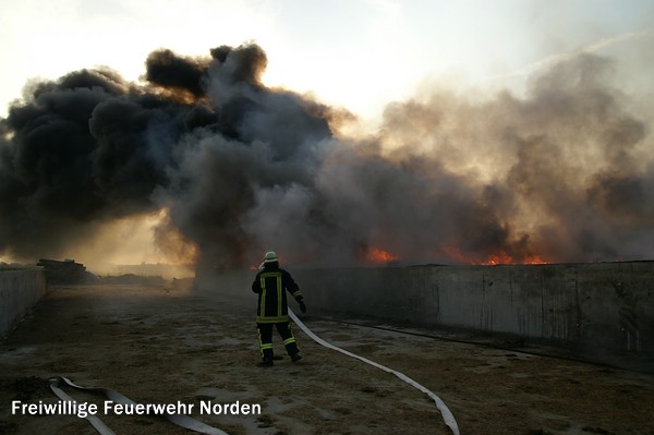 Großbrand, 24.04.2011