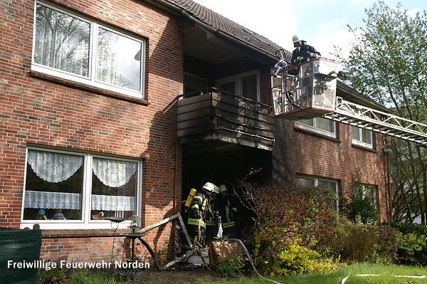 Wohnungsbrand, 27.04.2012