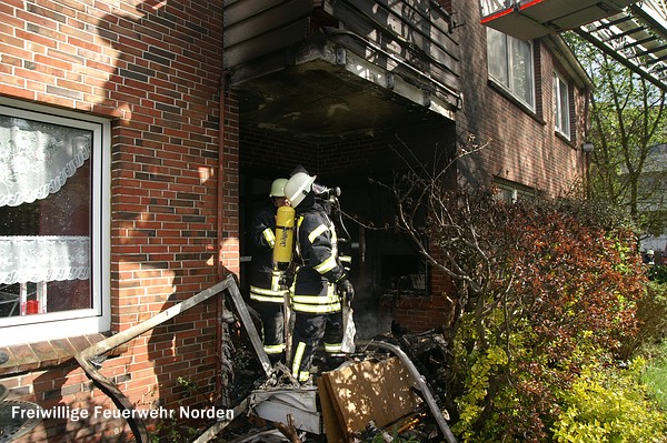 Wohnungsbrand, 27.04.2012