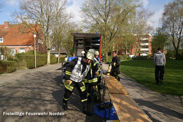 Wohnungsbrand, 27.04.2012