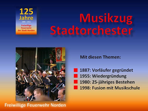 Musikzug und Stadtorchester