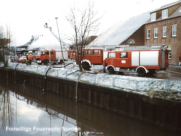 Brände und Hilfeleistungen 1915 - 2000