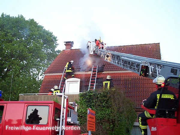 Brandeinsätze 2001 - 2008