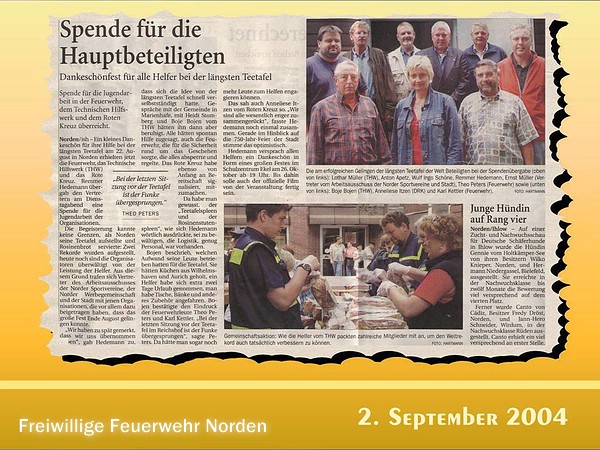 Presseberichte 2004 - 2006