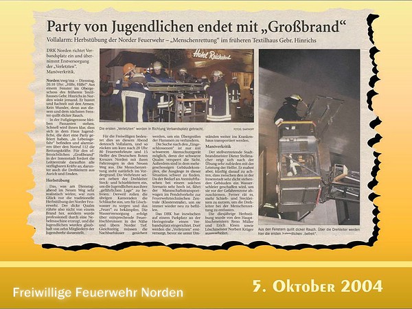 Presseberichte 2004 - 2006