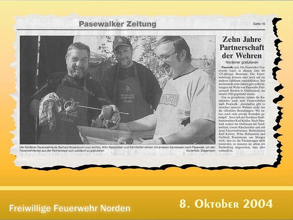 Presseberichte 2004 - 2006