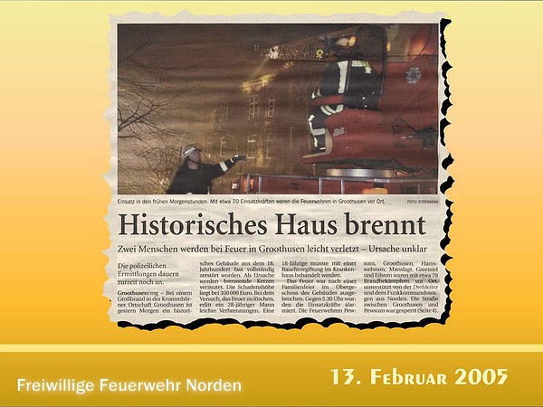 Presseberichte 2004 - 2006