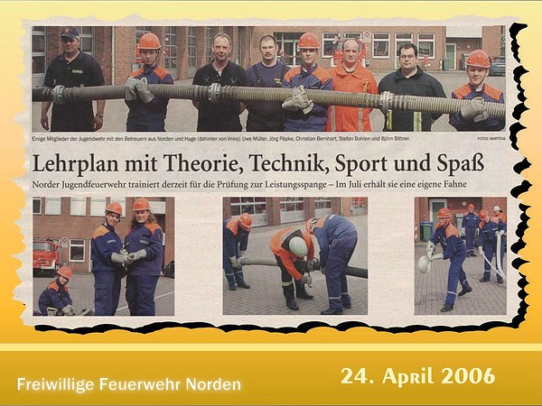 Presseberichte 2004 - 2006