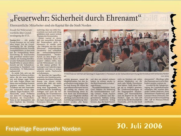 Presseberichte 2004 - 2006