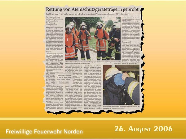 Presseberichte 2004 - 2006