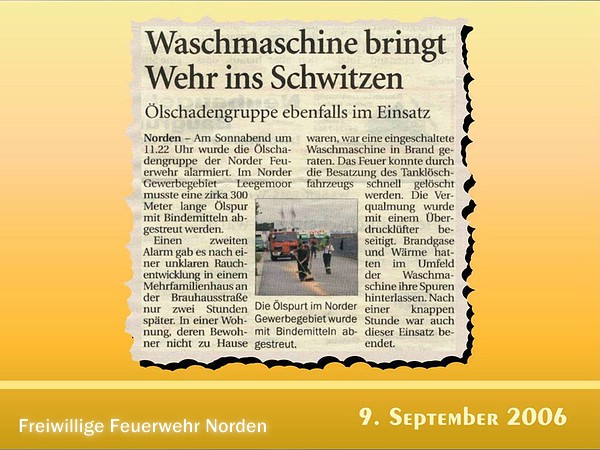 Presseberichte 2004 - 2006