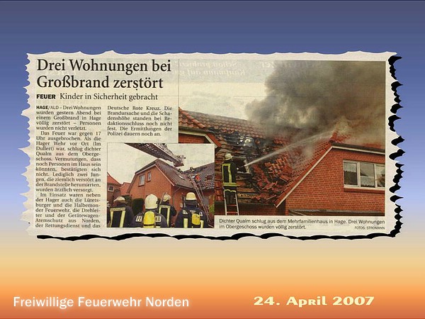 Presseberichte 2007