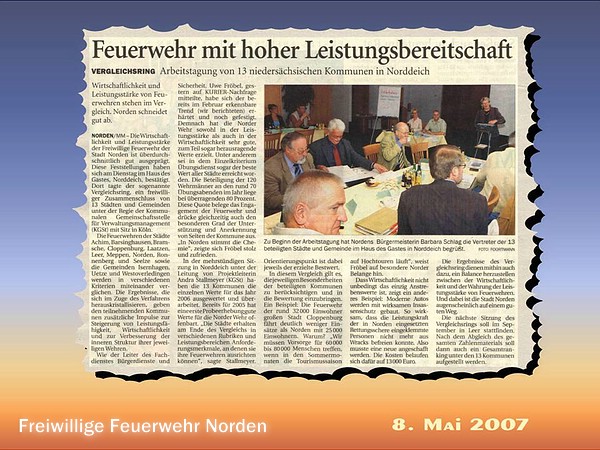 Presseberichte 2007