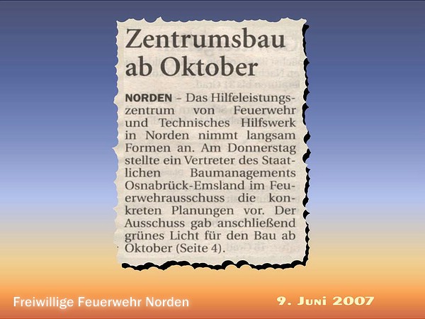 Presseberichte 2007