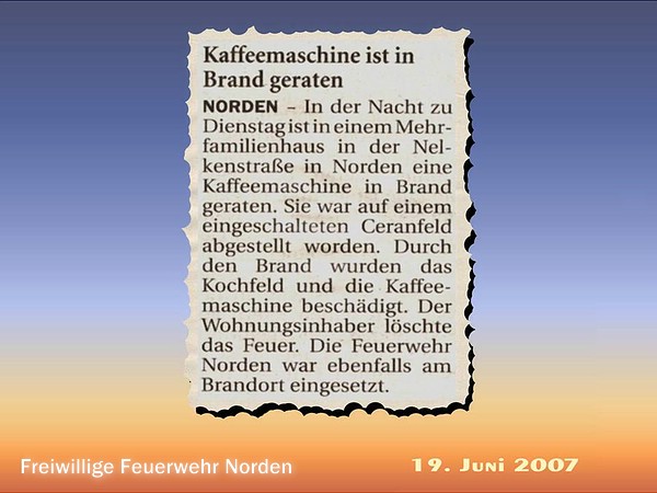 Presseberichte 2007