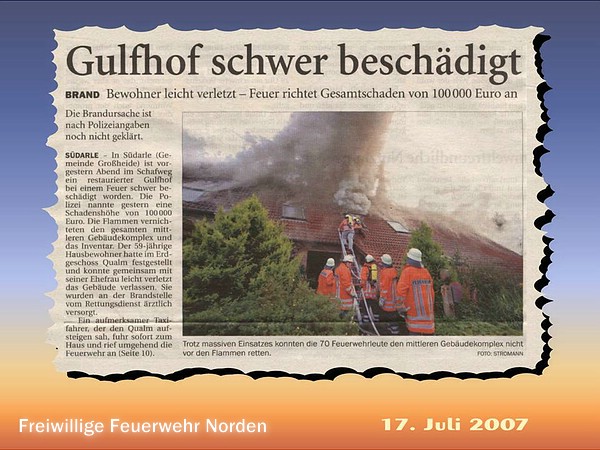 Presseberichte 2007