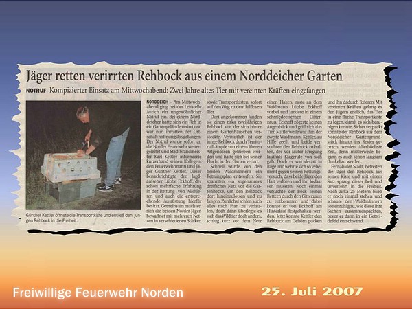 Presseberichte 2007