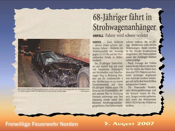 Presseberichte 2007