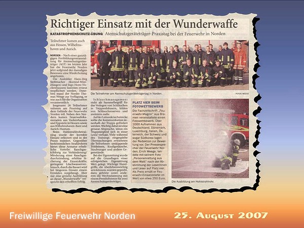 Presseberichte 2007