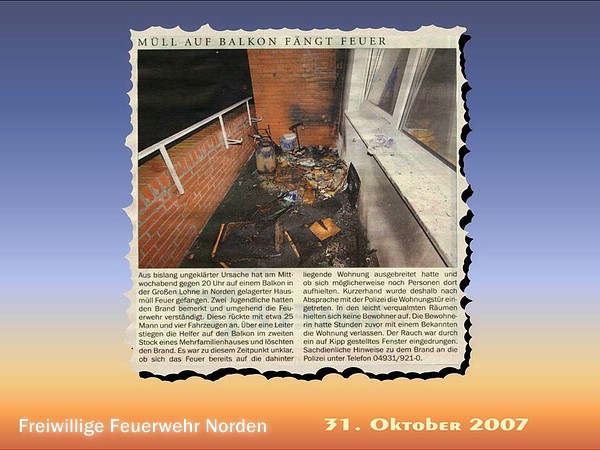 Presseberichte 2007