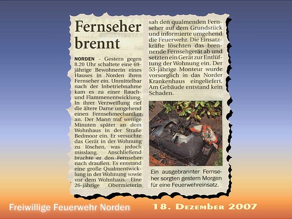 Presseberichte 2007