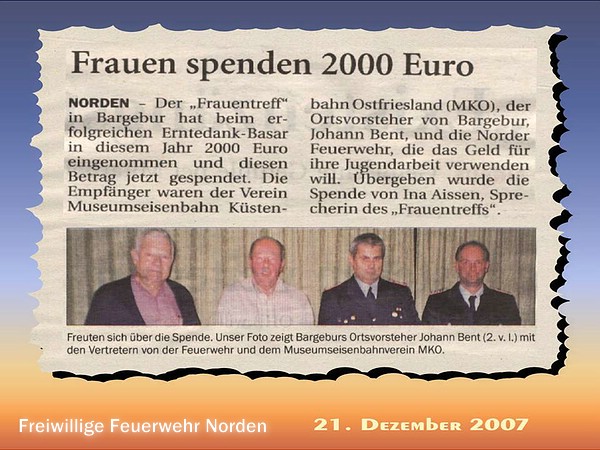 Presseberichte 2007