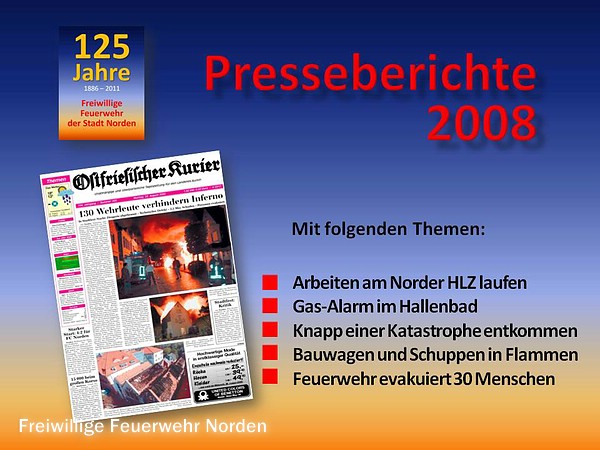 Presseberichte 2008
