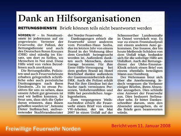 Presseberichte 2008