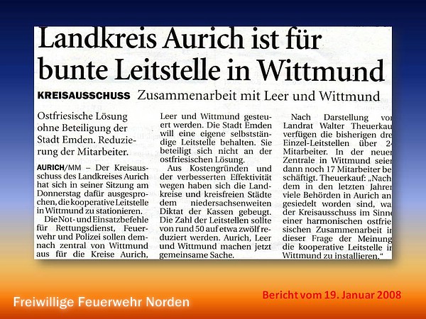 Presseberichte 2008