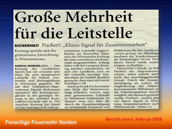 Presseberichte 2008