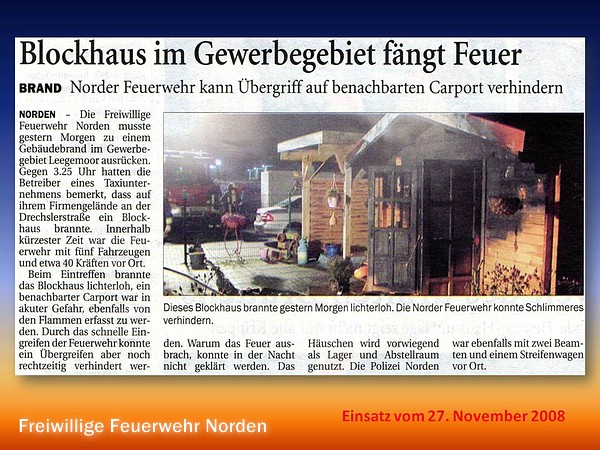 Presseberichte 2008